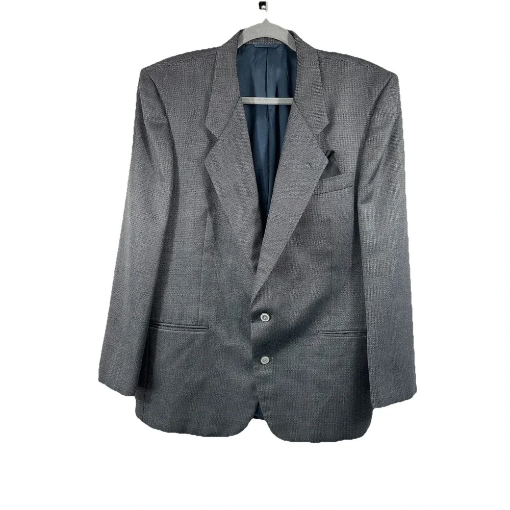 Angelo Mens Clothier Slate Gray Blazer Milan Rome NY Modern Fit‎ GIOVANI S42